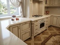 Столешница с фигурной фаской из материала Искусственный камень (Кухня) - ООО ПолиКамень